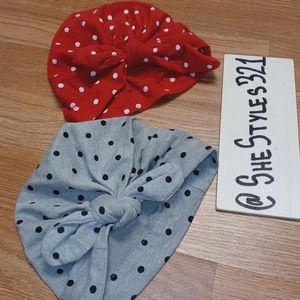 Baby Girl Toddler Turban Hat Beanies